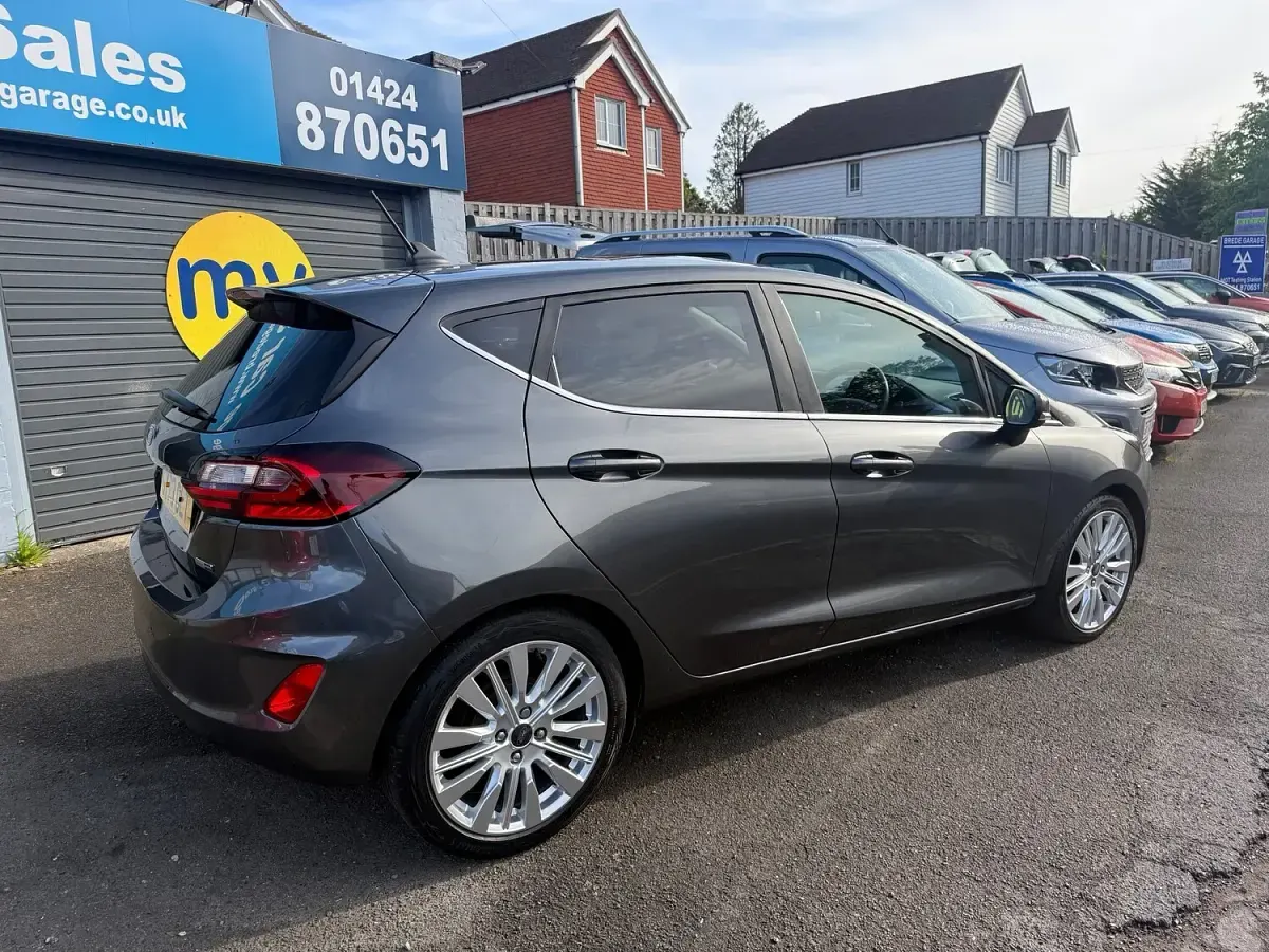 Used Ford Fiesta Titanium X 125 HP (91 kW) 2023 Grey Hatchback