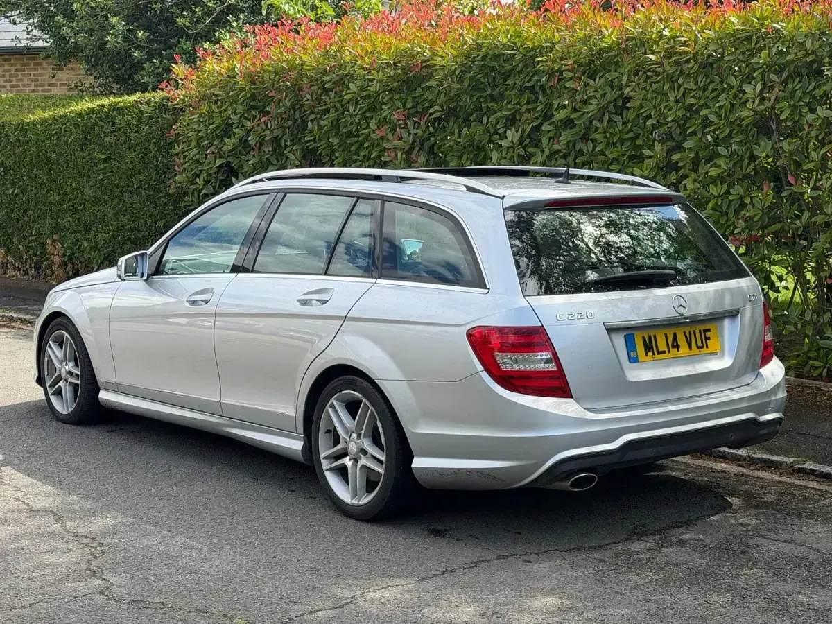 Used Mercedes C220 Sport Edition 2014 Silver Estate