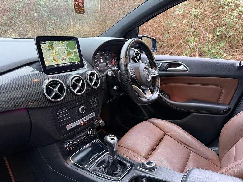 Used Mercedes B200 AMG Line Premium Plus 2017 Blue MPV