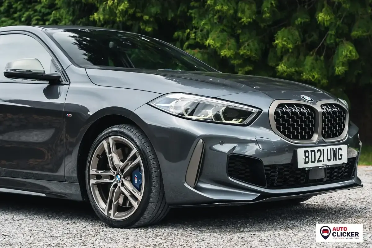 Used BMW M135 Comfort Edition 306 HP (225 kW) 2021 Grey Hatchback