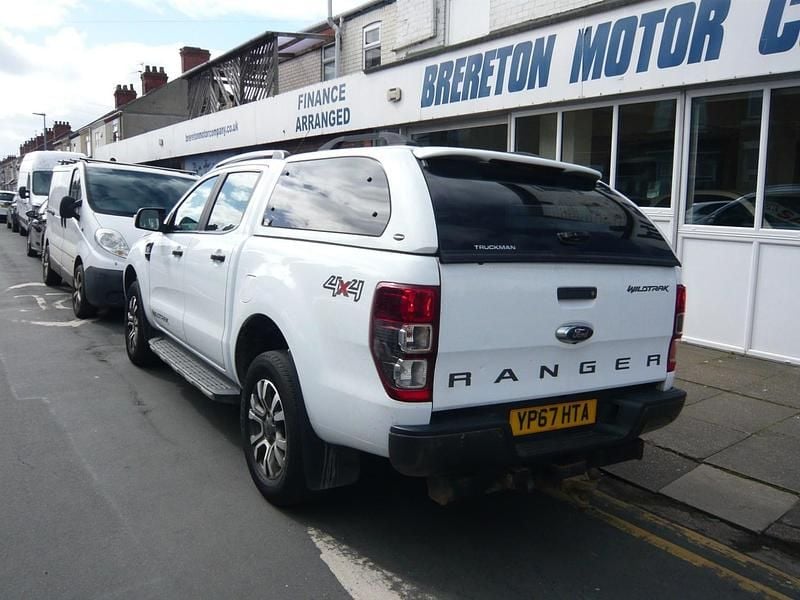 Used Ford Ranger Wildtrack 200 HP (147 kW) 2017 White Pickup