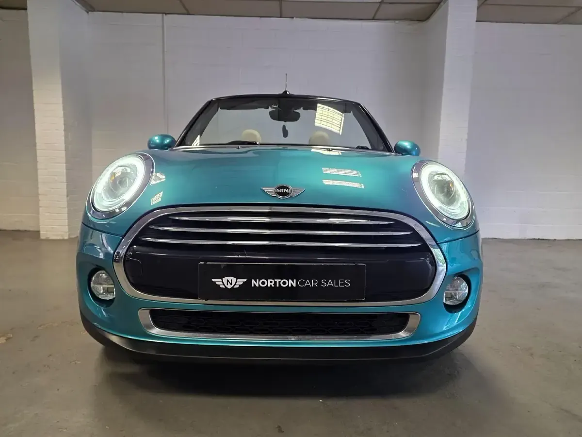 Used Mini Cooper Cabriolet 134 HP (98 kW) 2017 Turquoise Cabriolet
