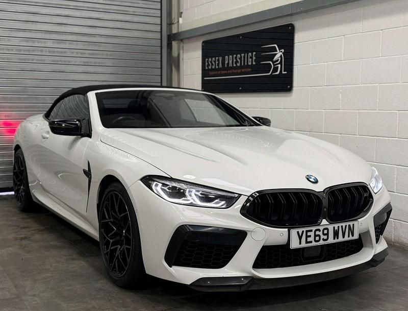 Used BMW M8 Competition Edition 625 HP (459 kW) 2019 White Cabriolet