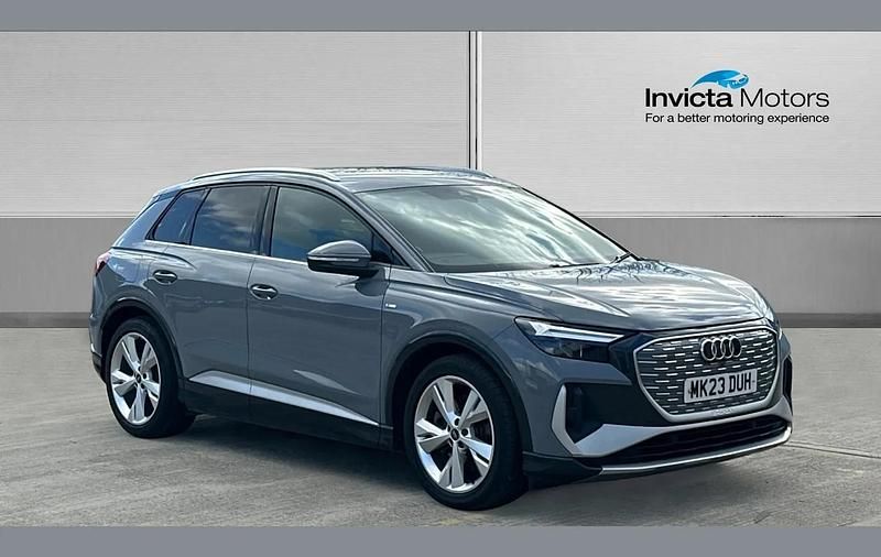 Used Audi Q4 e-tron S-Line 150 kW (204 HP) 2023 Grey SUV