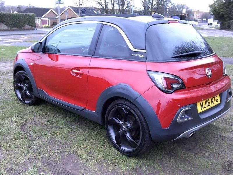 Used Vauxhall Adam Rocks 2016 Red Hatchback