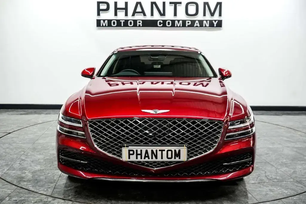 Used Genesis G80 210 HP (154 kW) 2022 Red Sedan