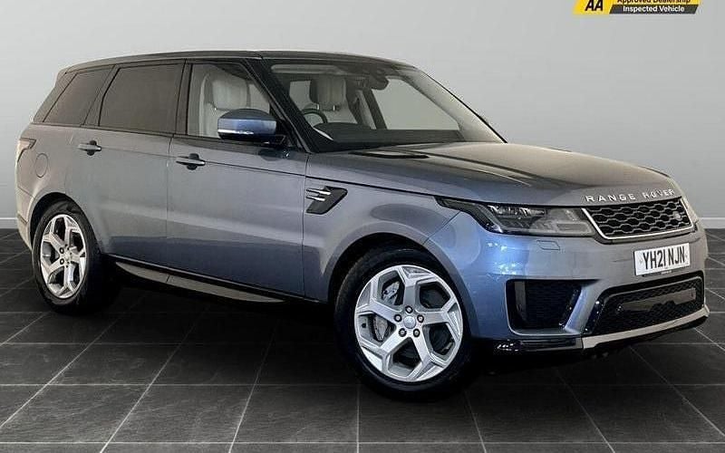 Blue Used 2021 Land Rover Range Rover Sport HSE SUV | £33,895 (Super price) - Image 1/2