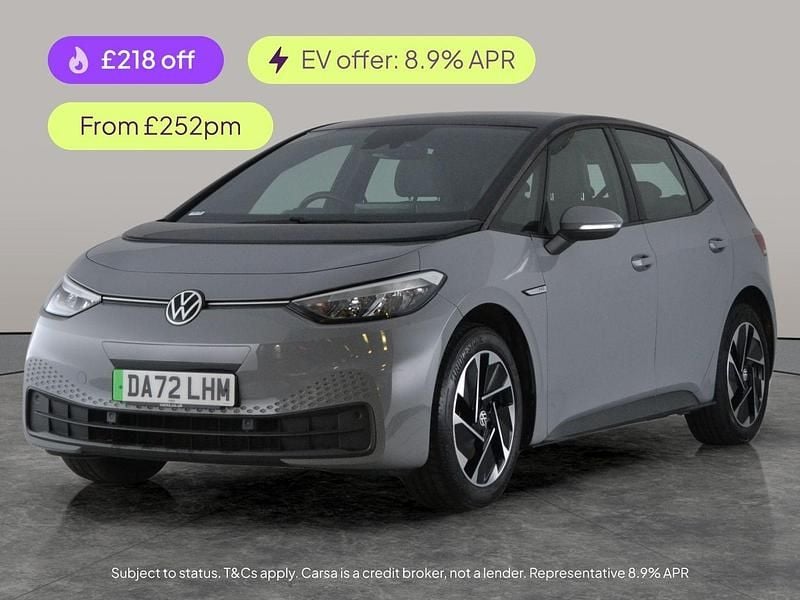 Grey Used 2022 VW ID.3 Pro Performance Hatchback | £16,055 (Fair price) - Image 1/2