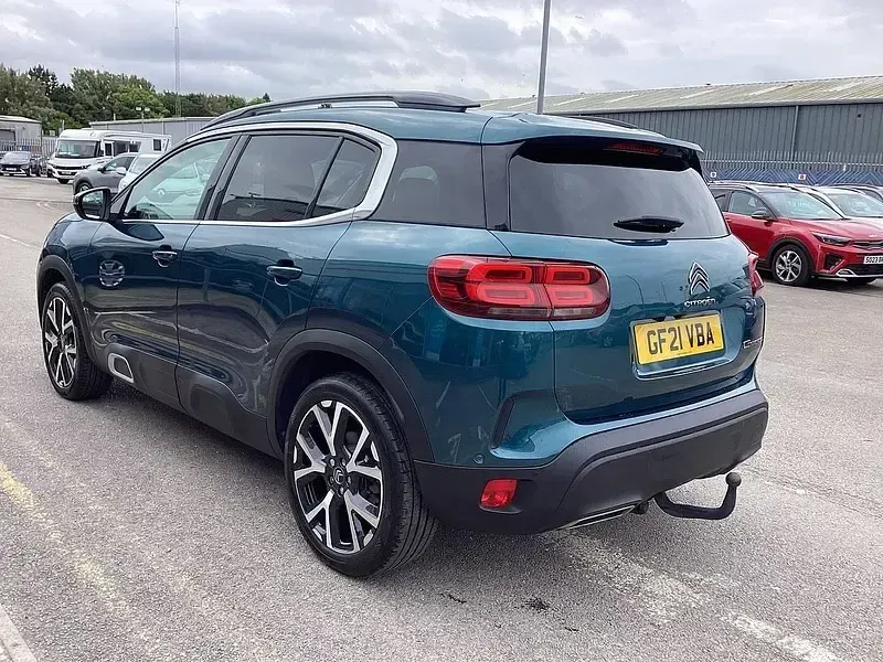 Used Citroën C5 Aircross PureTech 131 HP (96 kW) 2021 Blue SUV
