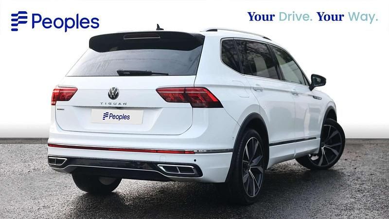 Used VW Tiguan Allspace R-line 2022 White SUV