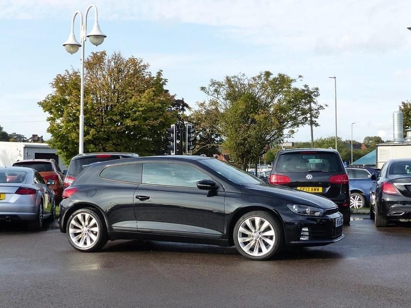 Deep black pearl Used 2016 VW Scirocco GT Coupe | £10,675 (Fair price) - Image 1/4
