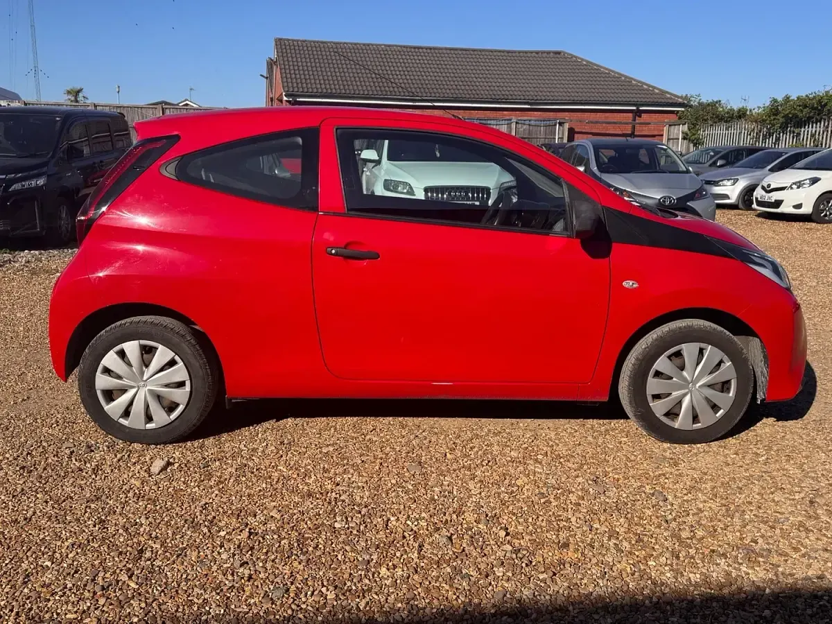 Used Toyota Aygo 2018 Red Hatchback