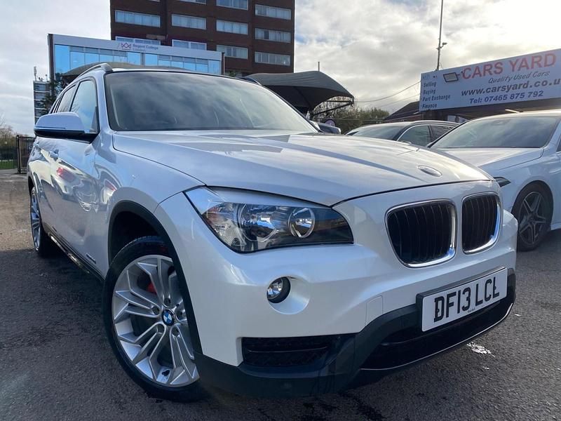 White Used 2013 BMW X1 Sport Line SUV | £7,299 (Fair price) - Image 1/4