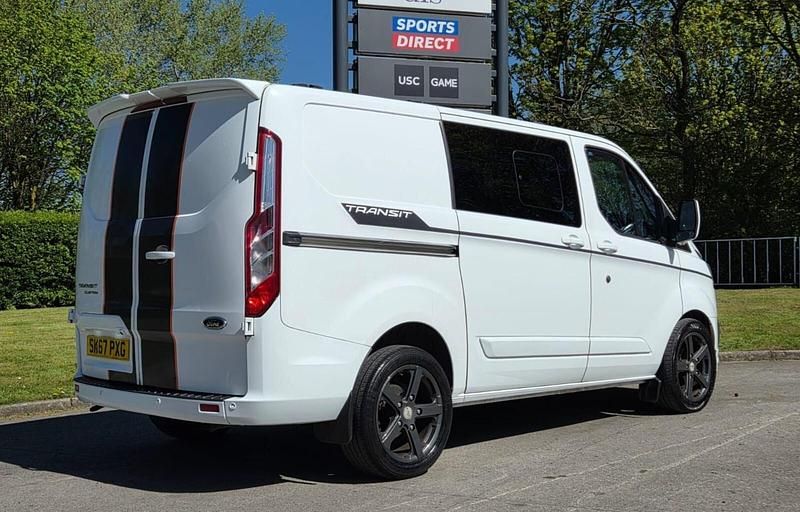 Usado Ford Transit Custom Limited 170 HP (125 kW) 2017 Branco Van