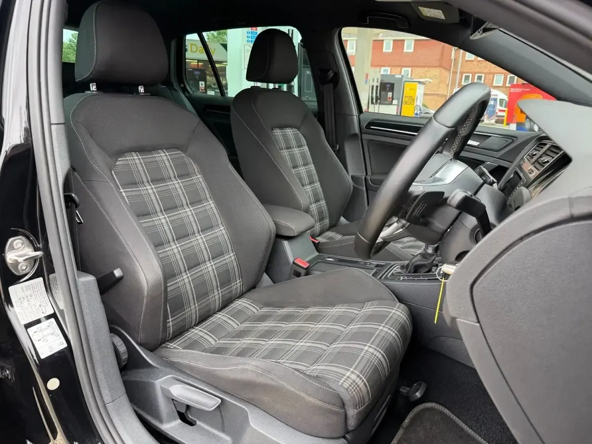 Used VW Golf VII GTD 2015 Black Hatchback