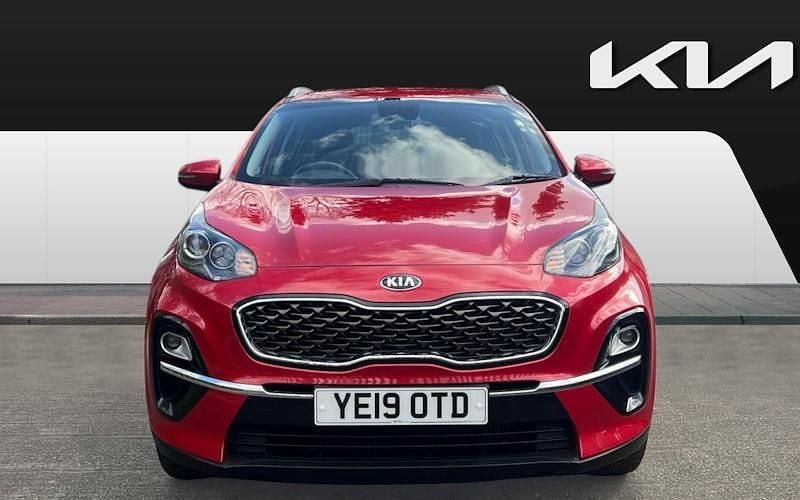 Used Kia Sportage 136 HP (100 kW) 2019 Red SUV