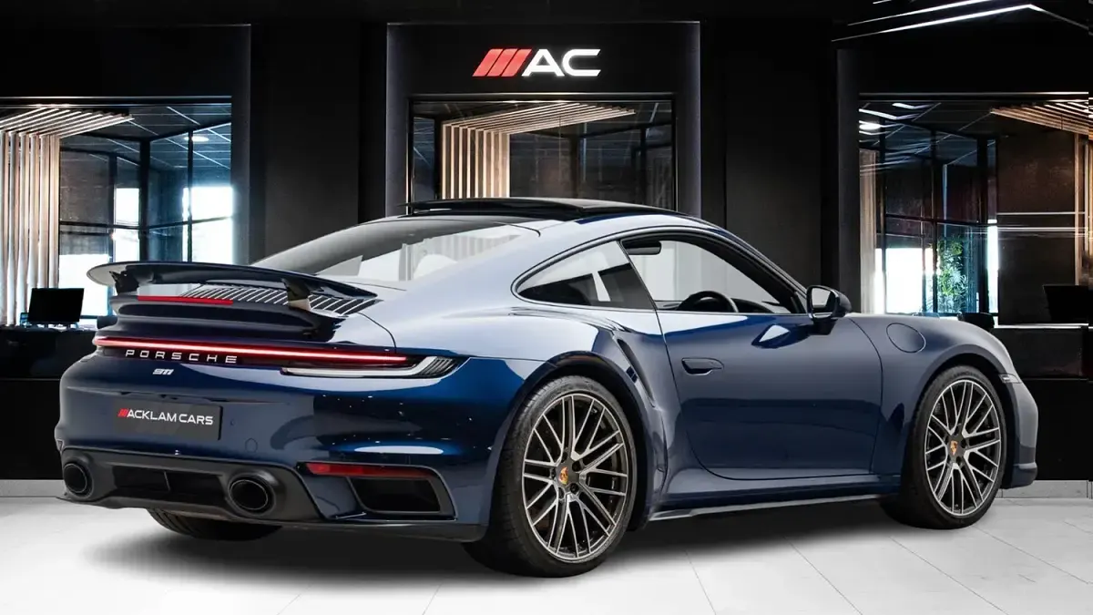 Used Porsche 911 580 HP (426 kW) 2022 Blue Coupe