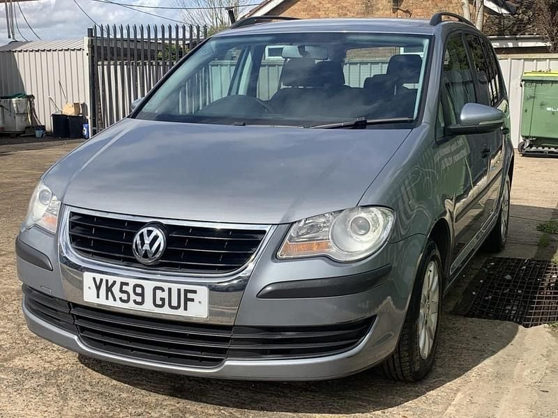 Used VW Touran S 105 HP (77 kW) 2009 Grey MPV