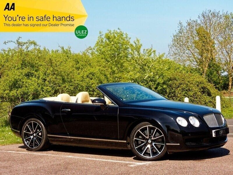 Black Used 2009 Bentley Continental GT Convertible Cabriolet | £28,995 (Super price) - Image 1/4