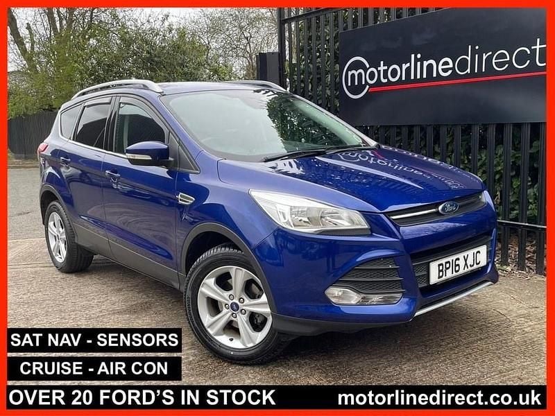 Used Ford Kuga Zetec 120 HP (88 kW) 2016 Blue SUV