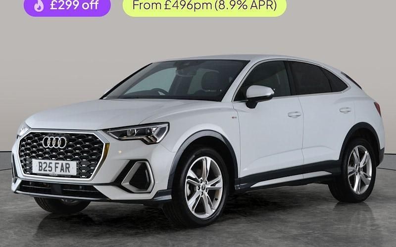 Used Audi Q3 Sportback S-Line 150 HP (110 kW) 2024 White SUV