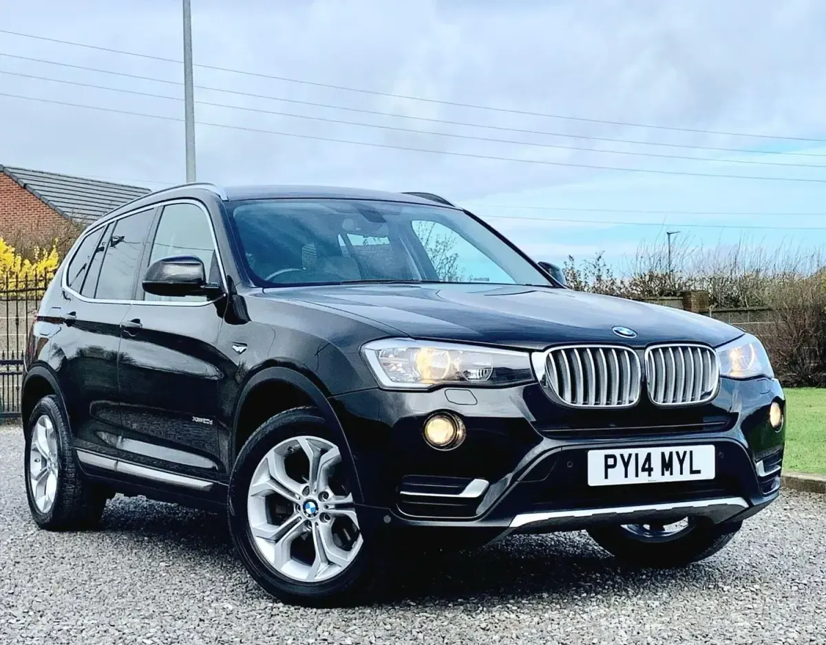 Begagnad BMW X3 xLine 190 HK (139 kW) 2014 Svart SUV