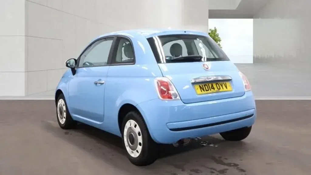 Used Fiat 500 2014 Blue Hatchback