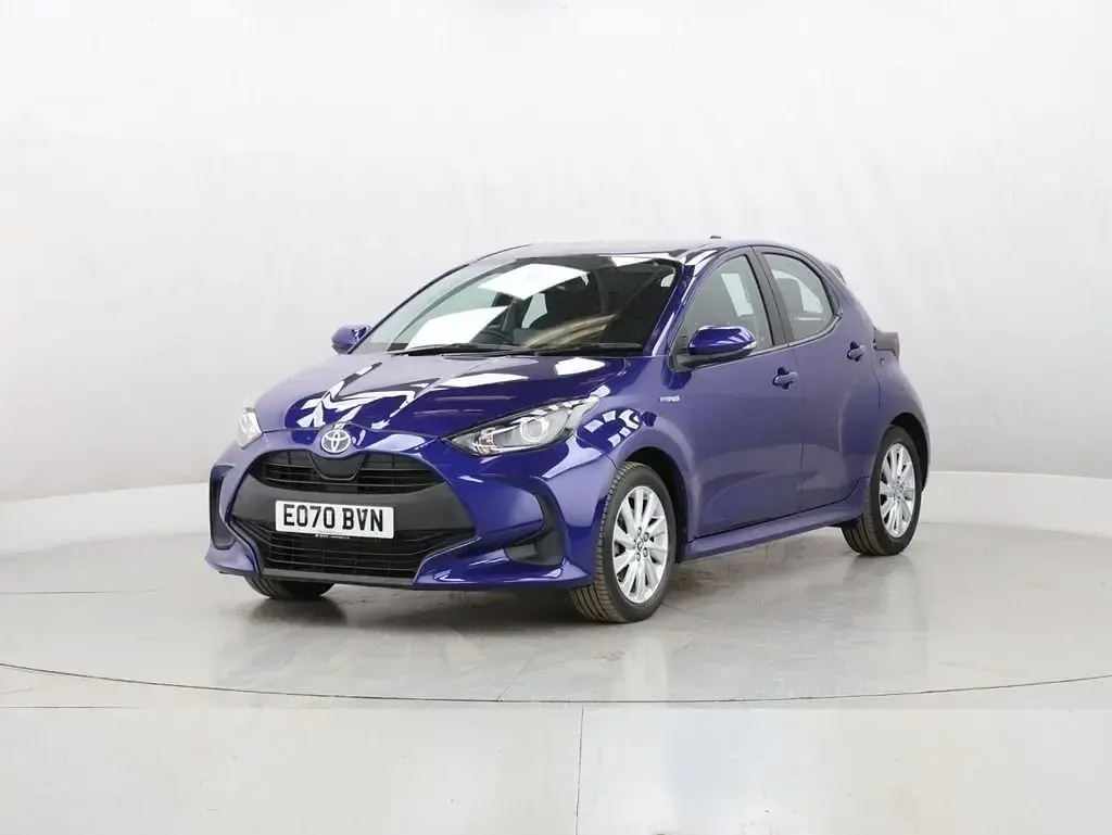 Second-hand Toyota Yaris Hybrid 116 CP (85 kW) 2020 Albastru Hatchback