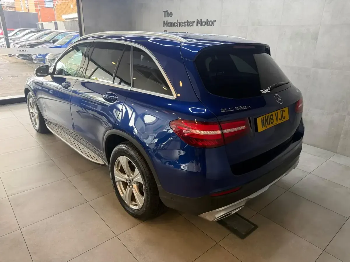 Used Mercedes GLC220 2018 Blue Estate