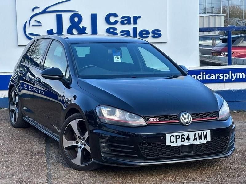 Used VW Golf VII GTI 2014 Black Hatchback