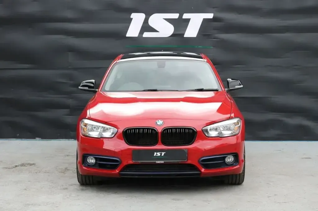 Używany BMW 118 Sport Line 2017 Czerwony Hatchback