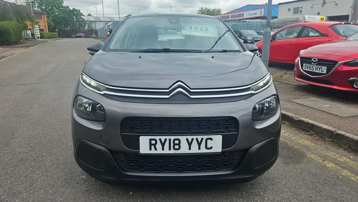 Begagnad Citroën C3 Feel 2018 Grå Halvkombi