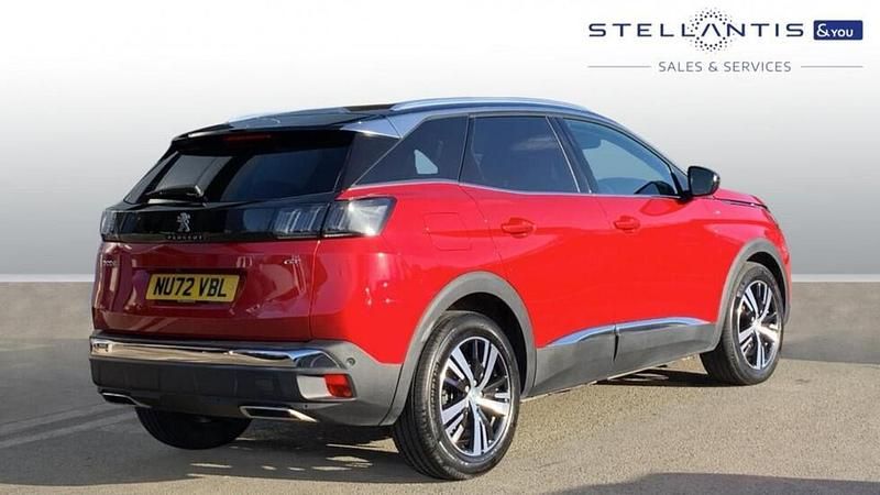 Used Peugeot 3008 GT-line 129 HP (94 kW) 2022 Red SUV