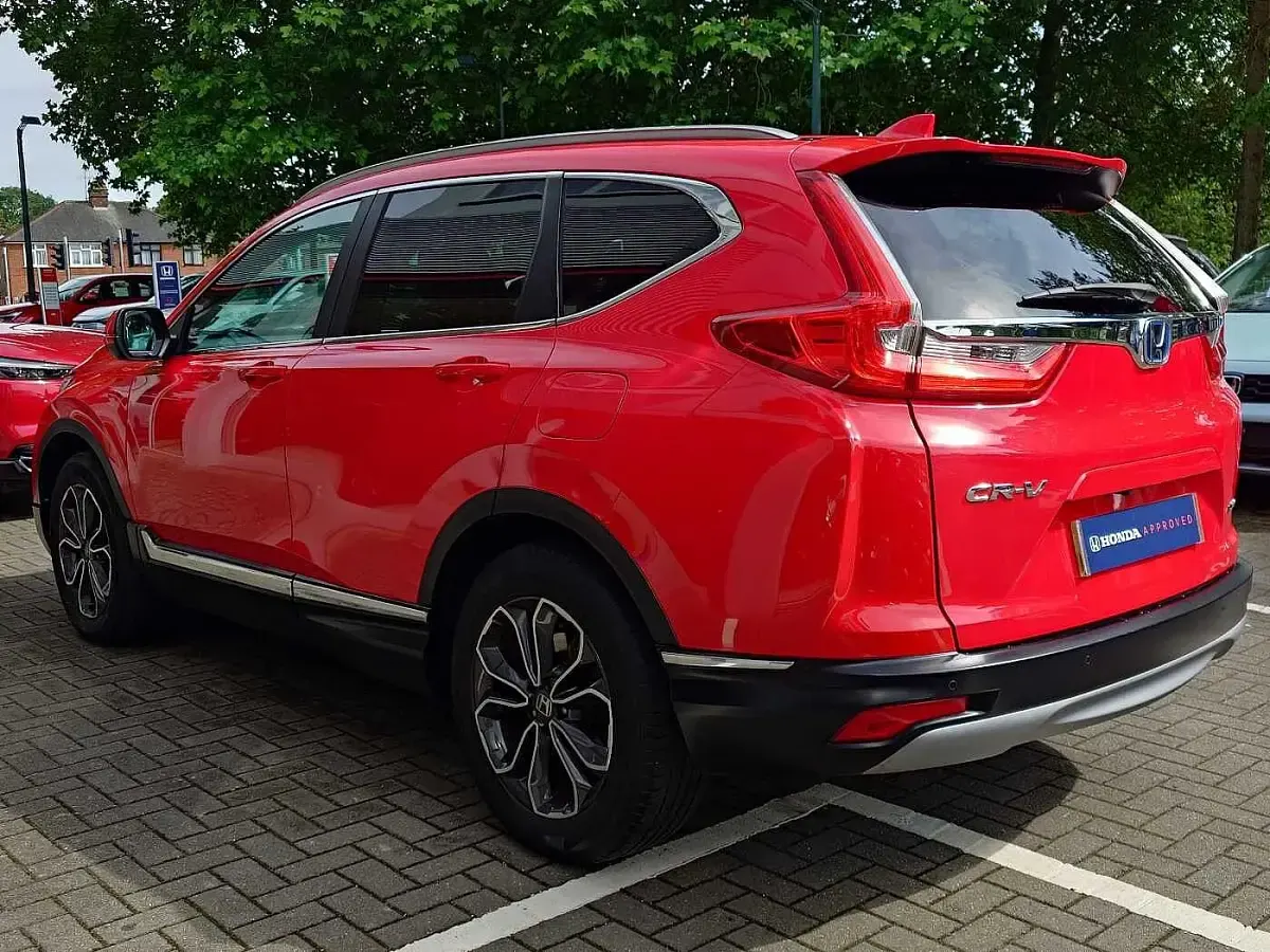 Used Honda CR-V Hybrid 184 HP (135 kW) 2022 Rallye red SUV