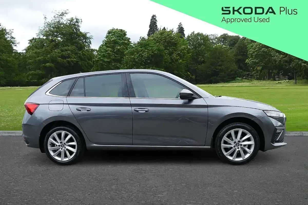 Used Skoda Scala SE L 85 HP (62 kW) 2025 Graphite grey metallic Hatchback