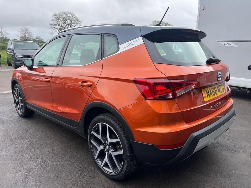Used Seat Arona XCELLENCE Lux 115 HP (84 kW) 2018 Orange SUV