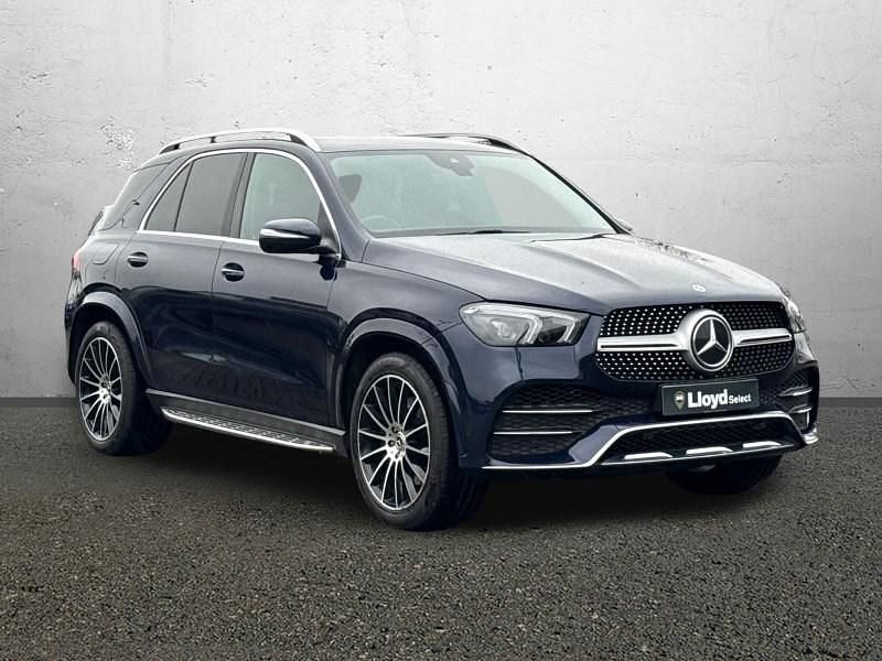 Blue Used 2022 Mercedes GLE400 AMG line Estate | £39,960 (Good price) - Image 1/4
