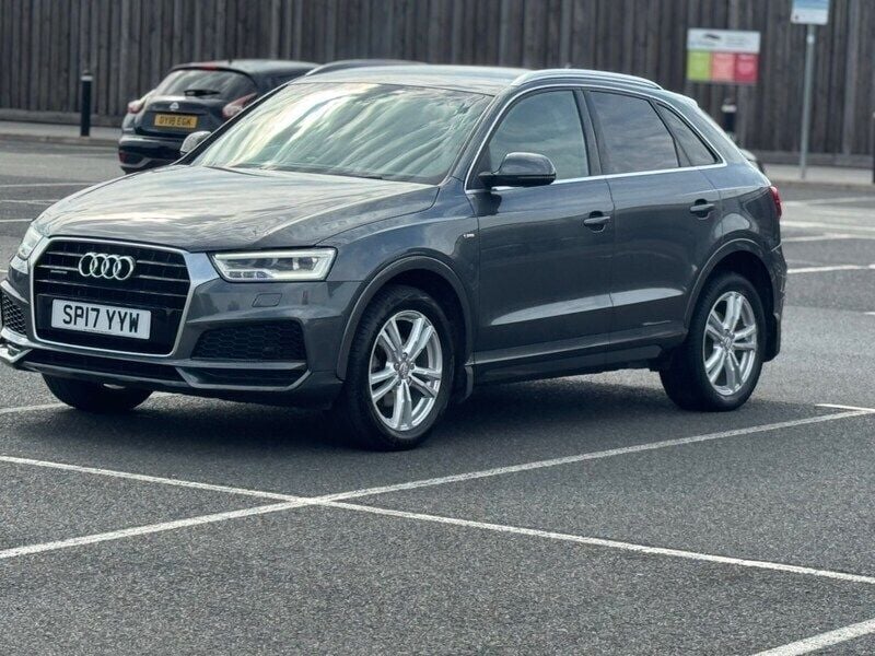 Grey Used 2017 Audi Q3 S-Line SUV | £9,995 (Super price) - Image 1/4