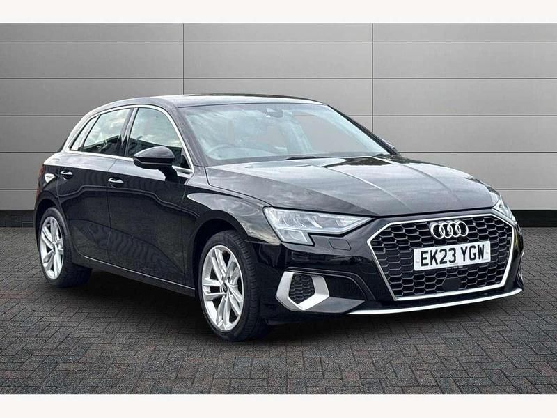 Black Used 2023 Audi A3 Sport Hatchback | £20,295 (Good price) - Image 1/4
