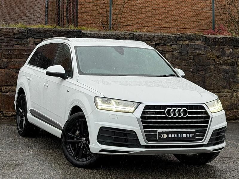 Begagnad Audi Q7 S-Line 218 HK (160 kW) 2016 Vit SUV
