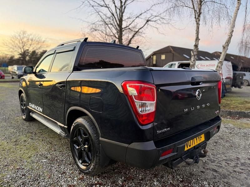 Used Ssangyong (KGM) Musso 181 HP (133 kW) 2021 Blue Pickup