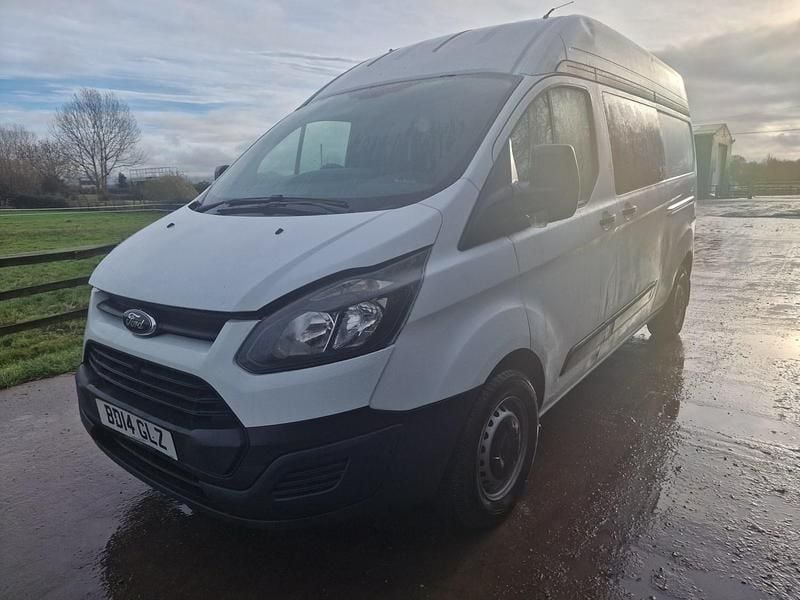 Used Ford Transit Custom 100 HP (73 kW) 2014 White Van