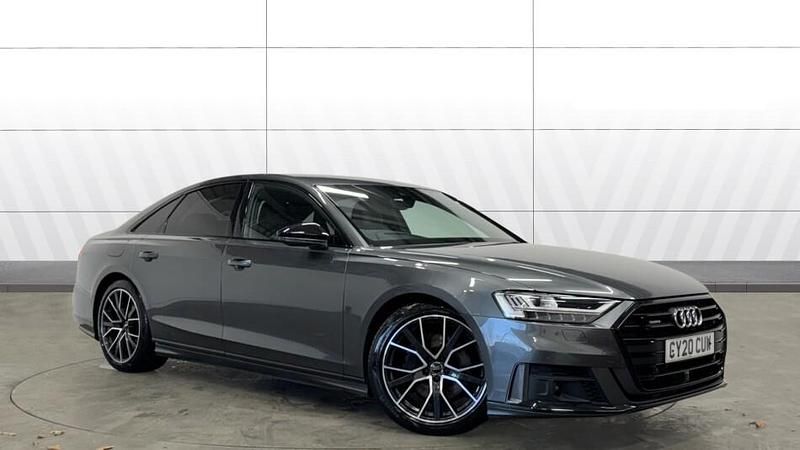 Used Audi A8 Black Edition 286 HP (210 kW) 2020 Grey Sedan
