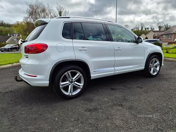 Used VW Tiguan R-line Edition 150 HP (110 kW) 2016 White SUV
