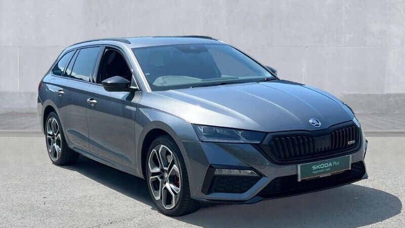 Grey Used 2023 Skoda Octavia vRS Estate | £27,480 - Image 1/4