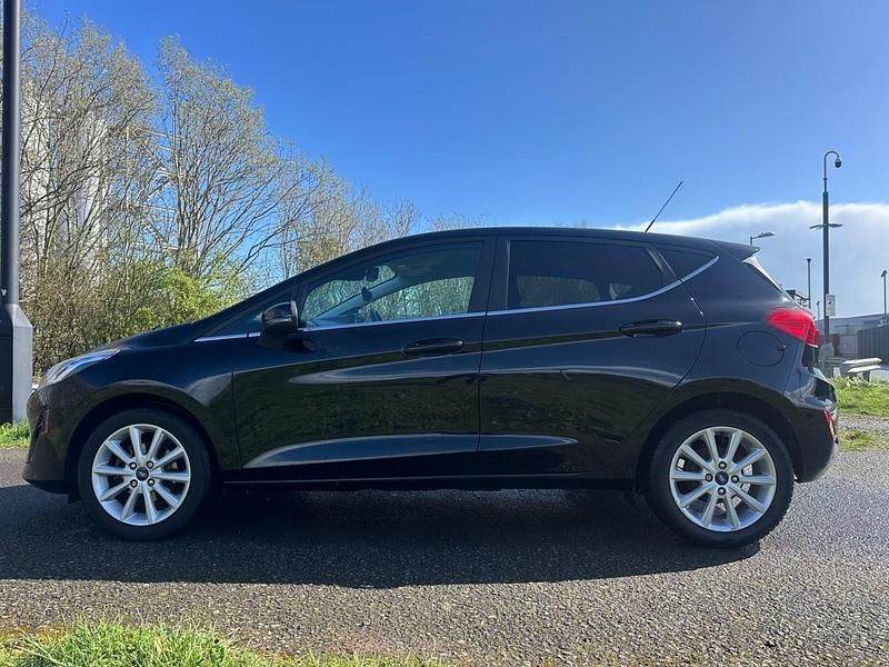 Used Ford Fiesta Titanium 2018 Black Hatchback