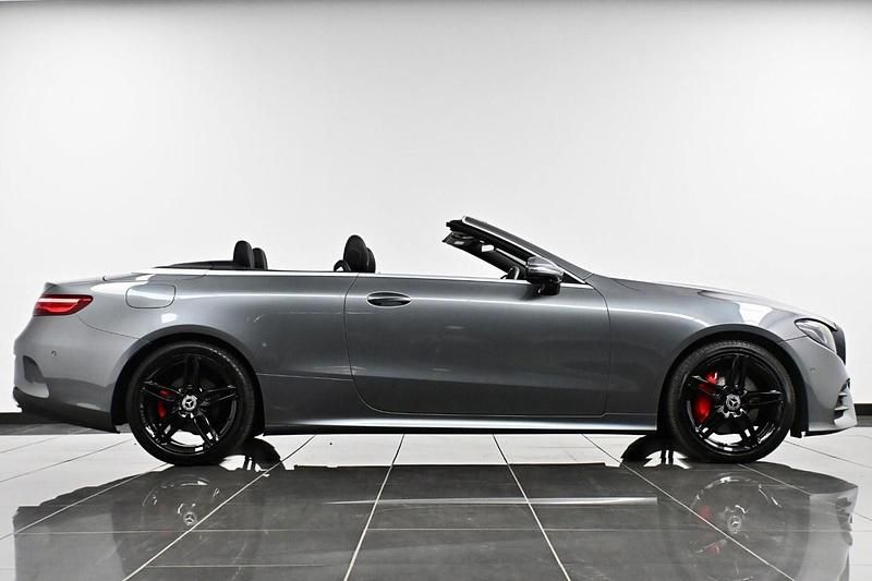 Used Mercedes E220 AMG line 194 HP (142 kW) 2019 Grey Cabriolet