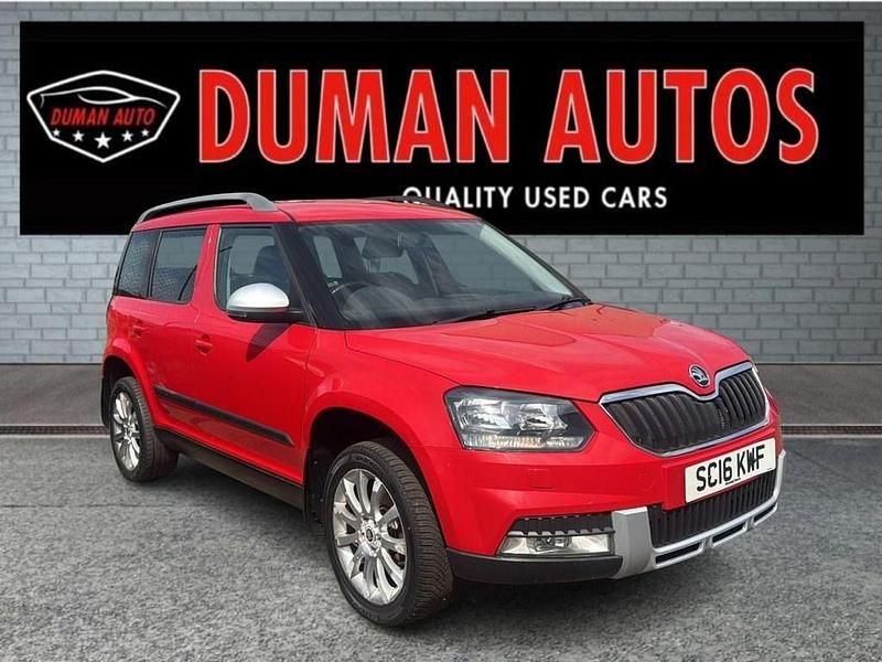 Red Used 2016 Skoda Yeti SE SUV | £8,495 (Good price) - Image 1/4