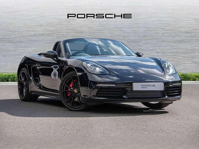 Black Used 2018 Porsche Boxster Cabriolet | £46,718 (Good price) - Image 1/4