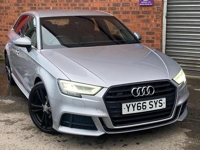 Used Audi A3 Sportback S-Line 2016 Silver Hatchback